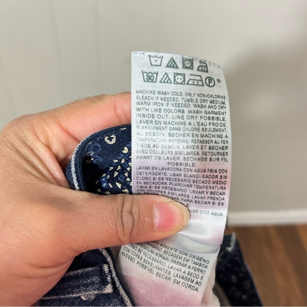 Levi's 525 Perfect Waist Straight Leg Women's Blue Jeans Size 16M - Picture 8 of 9